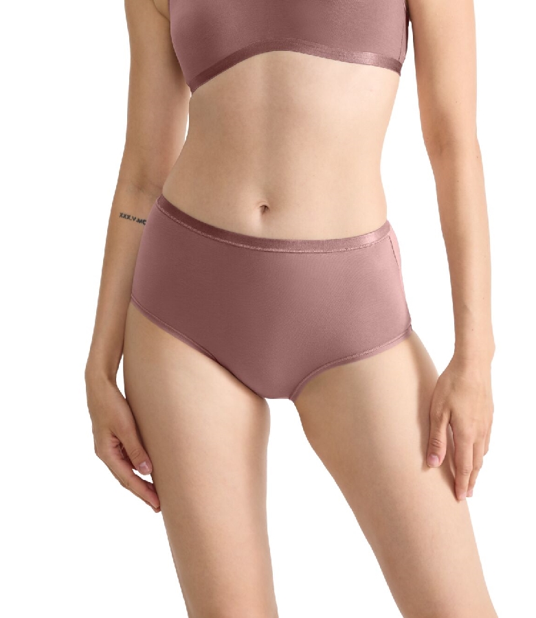 Sloggi Γυναικείο Ψηλόμεσο Σλιπ GO Daily Cotton Highwaist 3Pack